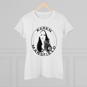 Women's Premium Cotton Tee - KM Logo