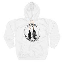 Load image into Gallery viewer, AOP Unisex Pullover Hoodie KM Logo
