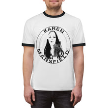 Load image into Gallery viewer, Unisex Ringer Tee - KM Logo
