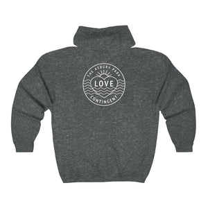 Asbury Park Love Contingent Unisex Heavy Blend™ Full Zip Hooded Sweatshirt