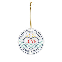 Load image into Gallery viewer, Asbury Park Love Contingent Ceramic Ornaments
